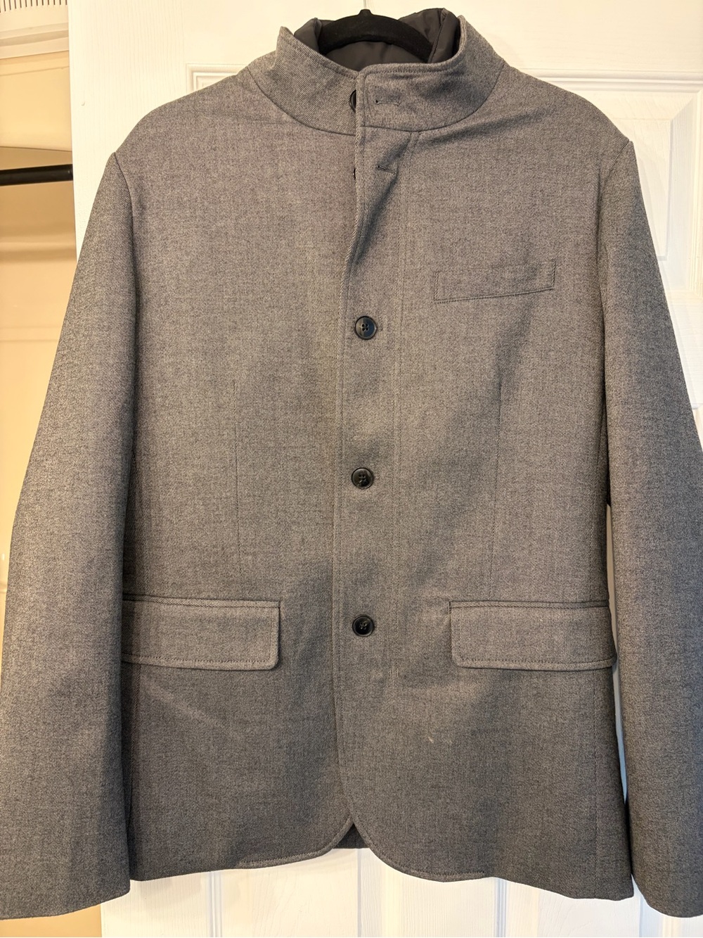 RW&CO. Gray Stand-Collar Jacket